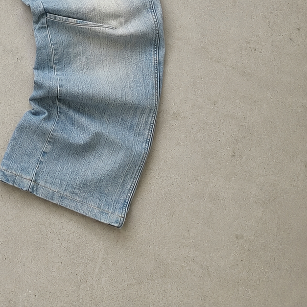 Y2K True Religion Bootcut Jeans Hellblau Rare (S)