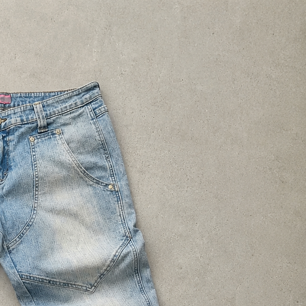 Y2K True Religion Bootcut Jeans Hellblau Rare (S)