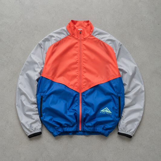 Nike Jacket Orange, Blue Rare (L)