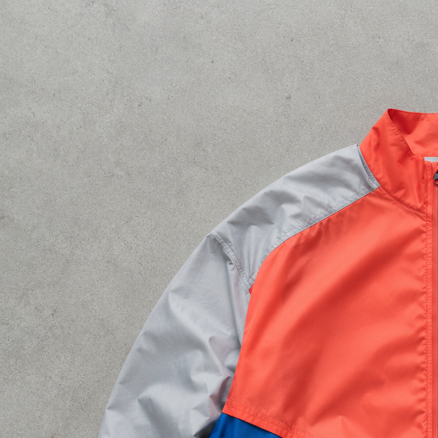 Nike Jacket Orange, Blue Rare (L)
