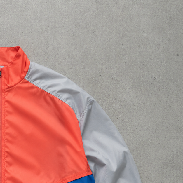 Nike Jacket Orange, Blue Rare (L)