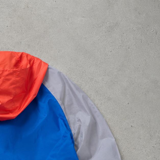 Nike Jacket Orange, Blue Rare (L)