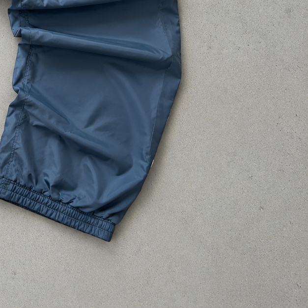 90s Nike Track Pants Marineblau, Orange Rare (M)