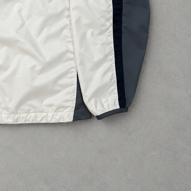 Y2K Nike Jacket Marineblau, Weiß Limited (M)