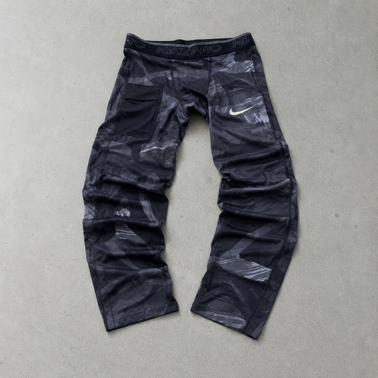 Nike Leggings Black, Grey Limited (M)