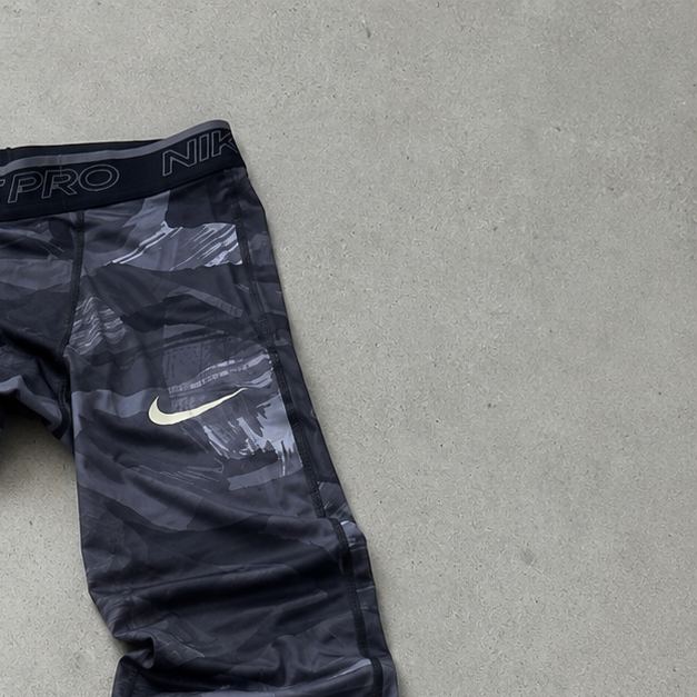 Nike Leggings Black, Grey Limited (M)
