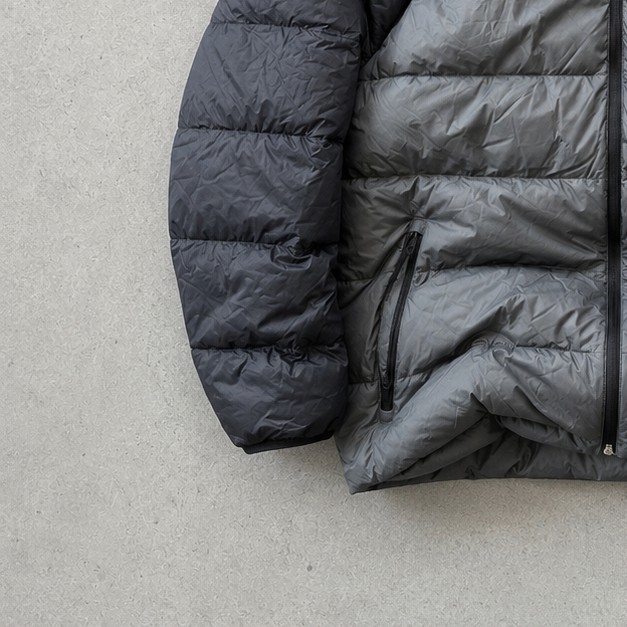 Under Armour Puffer Jacket Gray / Black Limited (L)