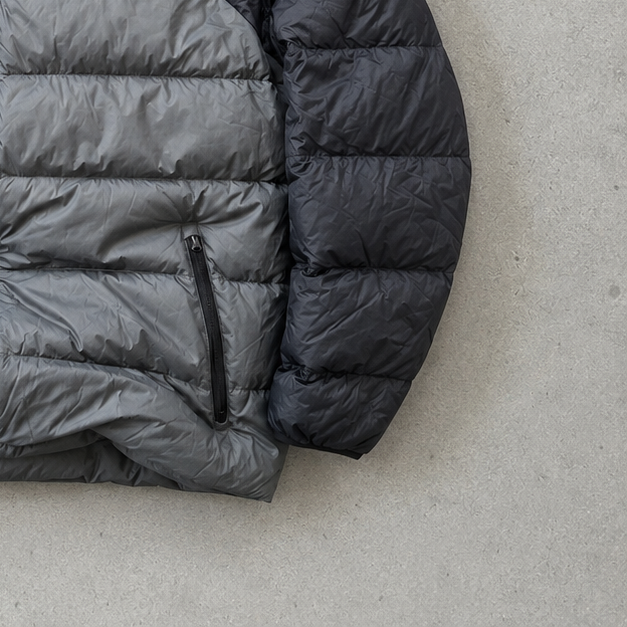 Under Armour Puffer Jacket Gray / Black Limited (L)
