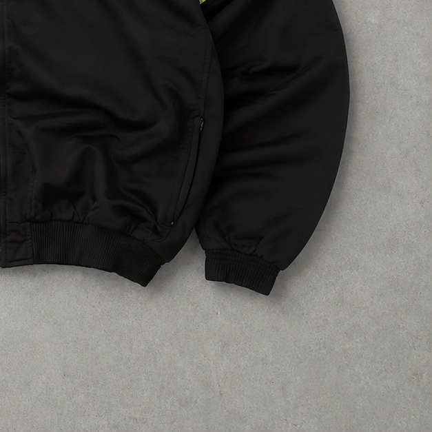 90S Nike Track Jacket Schwarz Rare (L)