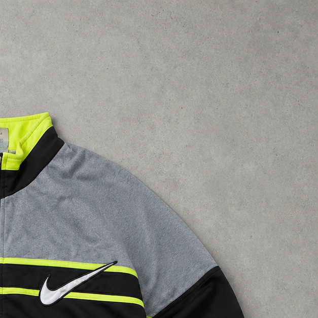 90S Nike Track Jacket Schwarz Rare (L)