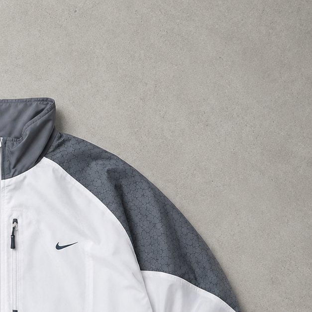 Nike Jacket Weiß, Grau Rare (L)