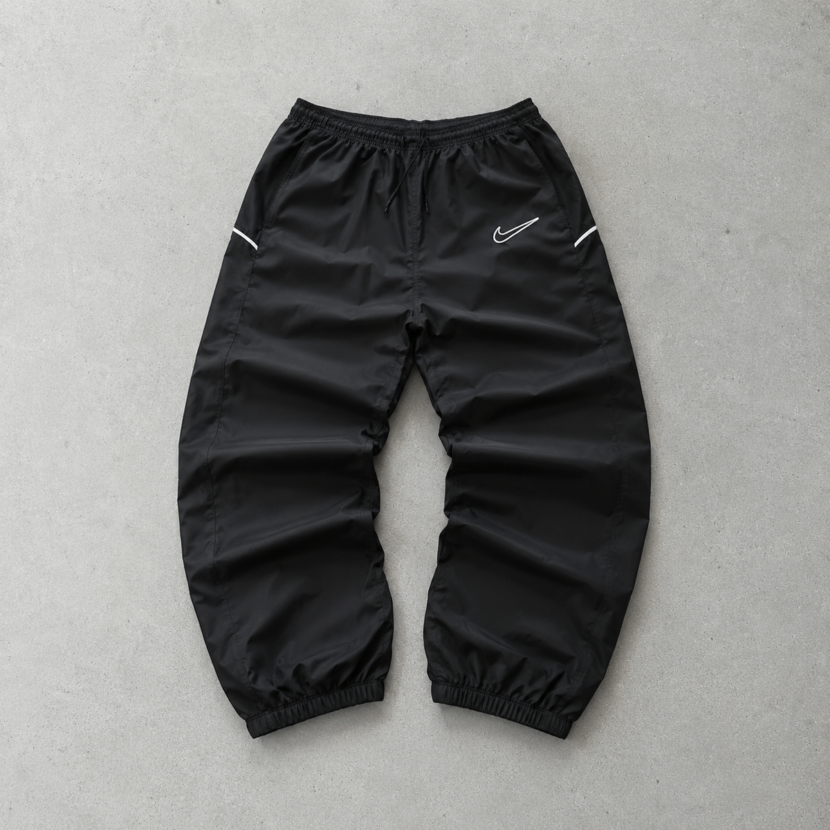 Nike Trainingshose Schwarz / Weiß Selten (S)