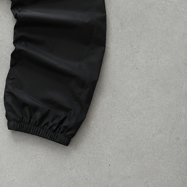Nike Trainingshose Schwarz / Weiß Selten (S)