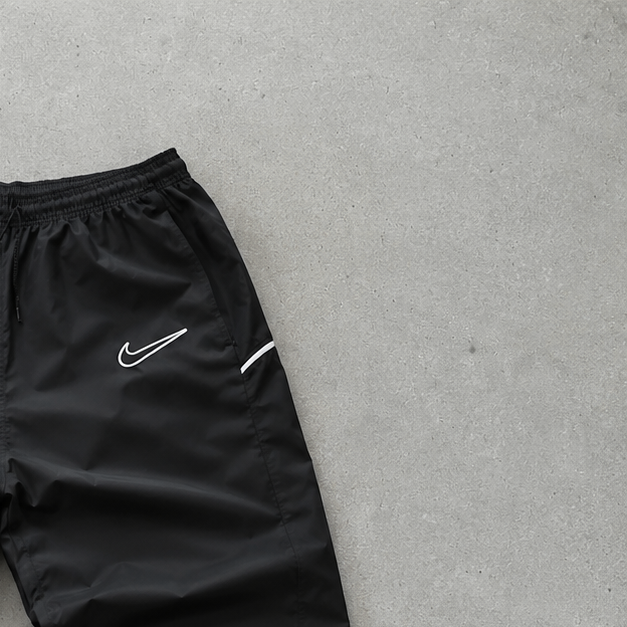 Nike Trainingshose Schwarz / Weiß Selten (S)