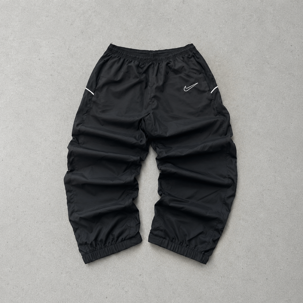Nike Trainingshose Schwarz / Weiß Selten (S)