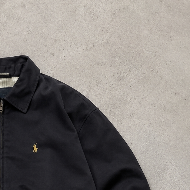 Ralph Lauren Harrington Jacket Black Rare (L)