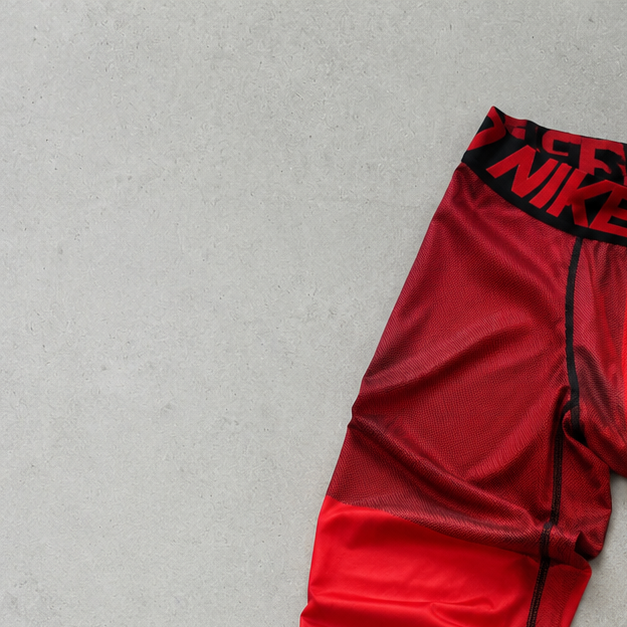 Nike Leggings Burgunderrot, Red Rare (M)