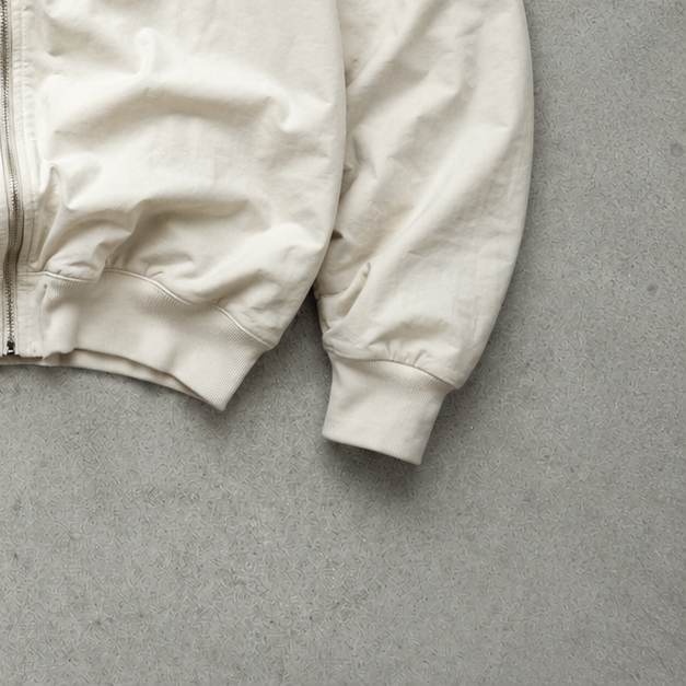 Ralph Lauren Jacket Cream Rare (XL) Stitched Logo