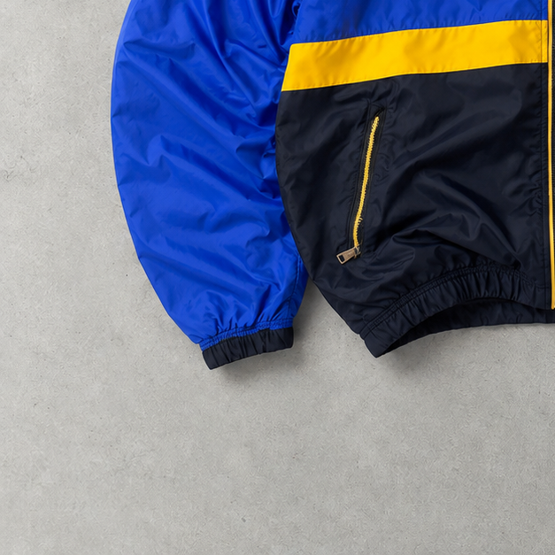 Ralph Lauren Windbreaker Blau, Gelb Limited (M)