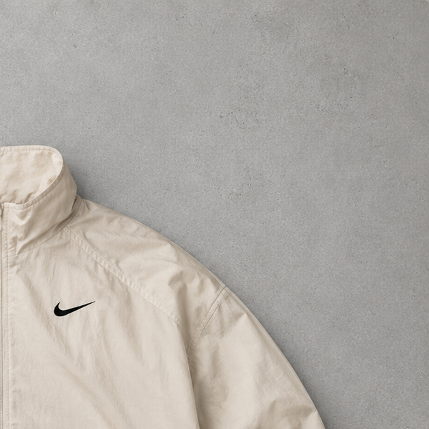 Nike Jacket Creme, Weiß Rare (L)