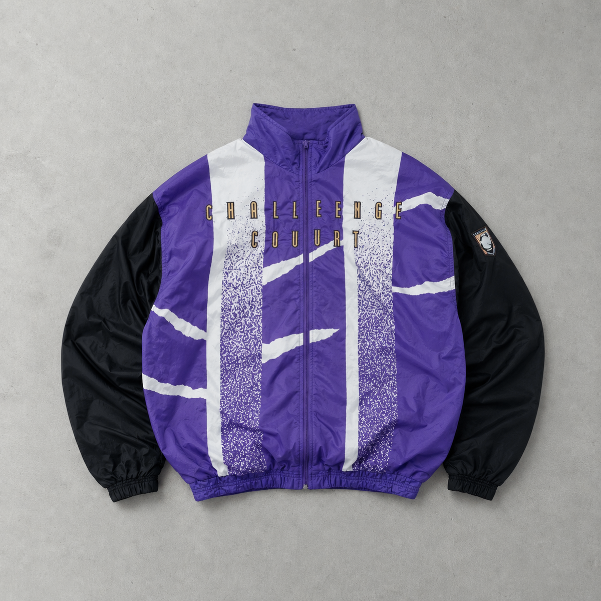 Agassi Y2K Nike Jacket Lila Rare (Size L)