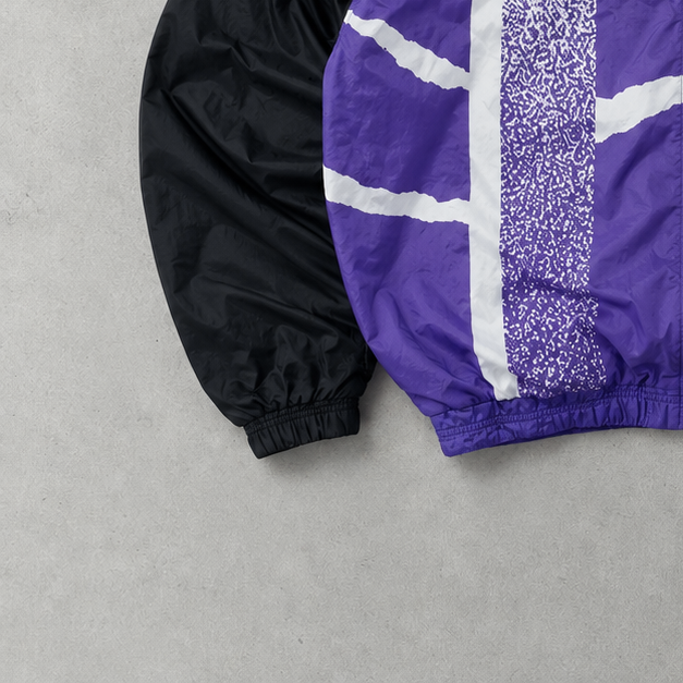 Agassi Y2K Nike Jacket Lila Rare (Size L)