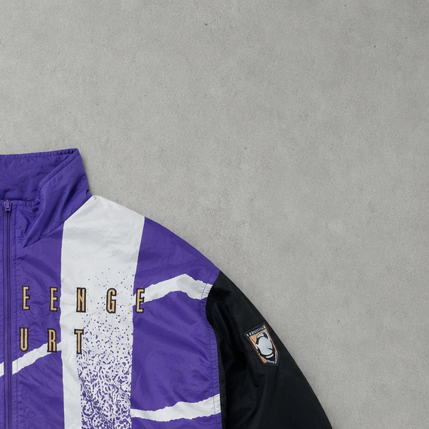 Agassi Y2K Nike Jacket Lila Rare (Size L)