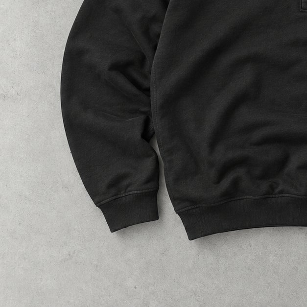 Ralph Lauren Sweater Schwarz Stitched Logo Limited (M)