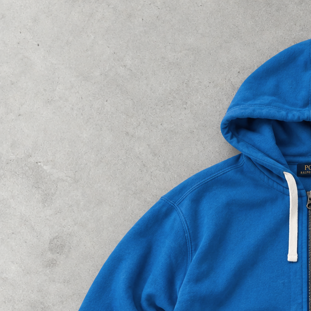 Polo Ralph Lauren Hoodie Blau Rare (L)