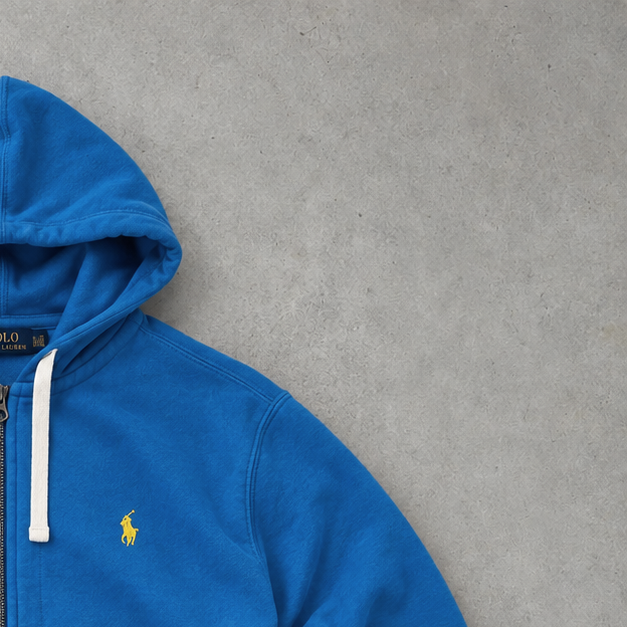 Polo Ralph Lauren Hoodie Blau Rare (L)