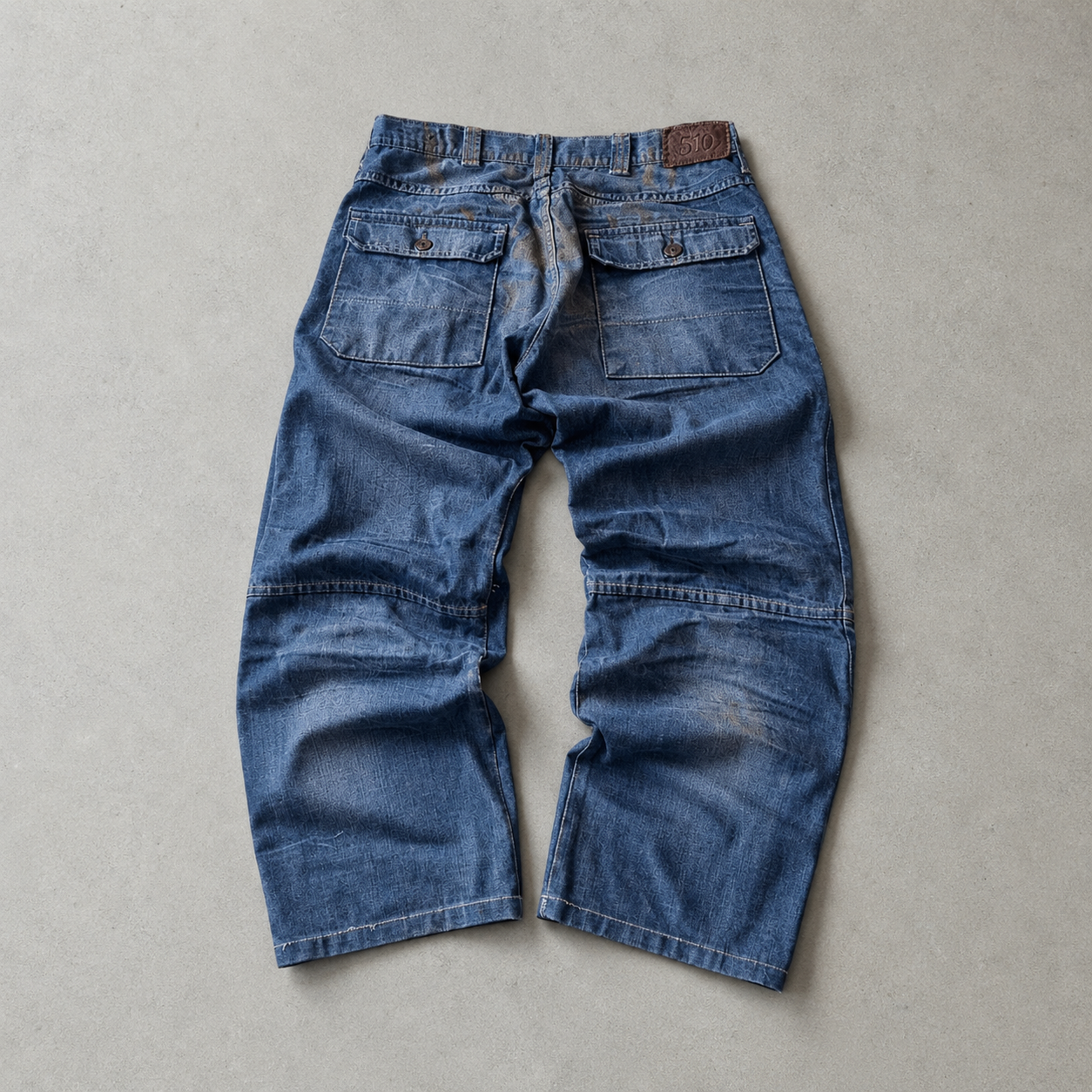 Y2K True Religion Bootcut Jeans Navy Limited (M)