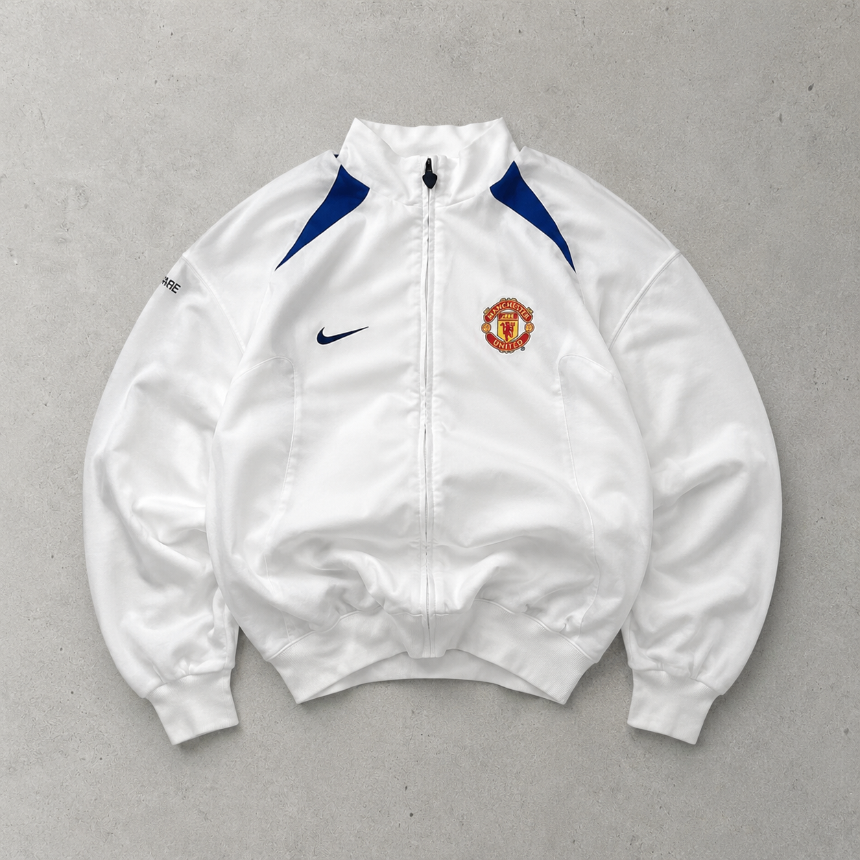PSG 90s Y2K Nike Track Jacket White Rare (L)