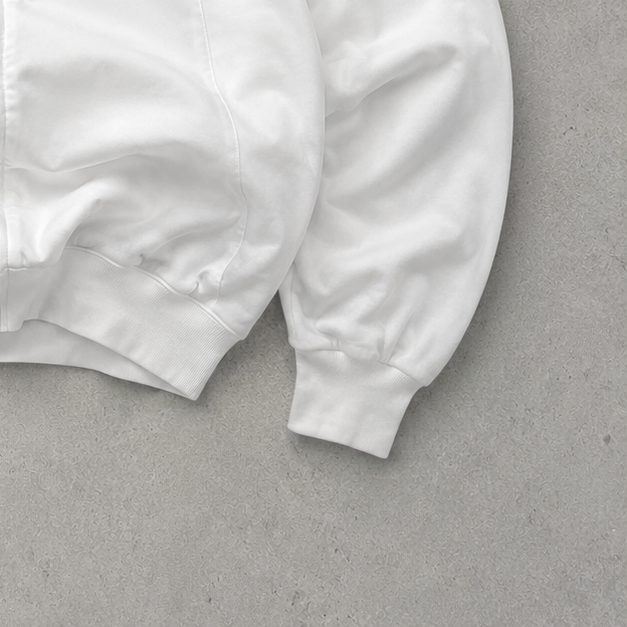 PSG 90s Y2K Nike Track Jacket White Rare (L)