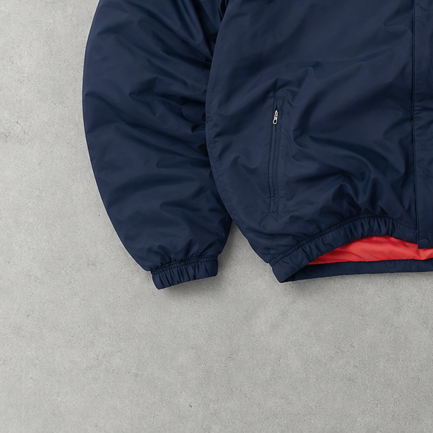 Doudoune PSG Nike bleu marine limitée (taille L)