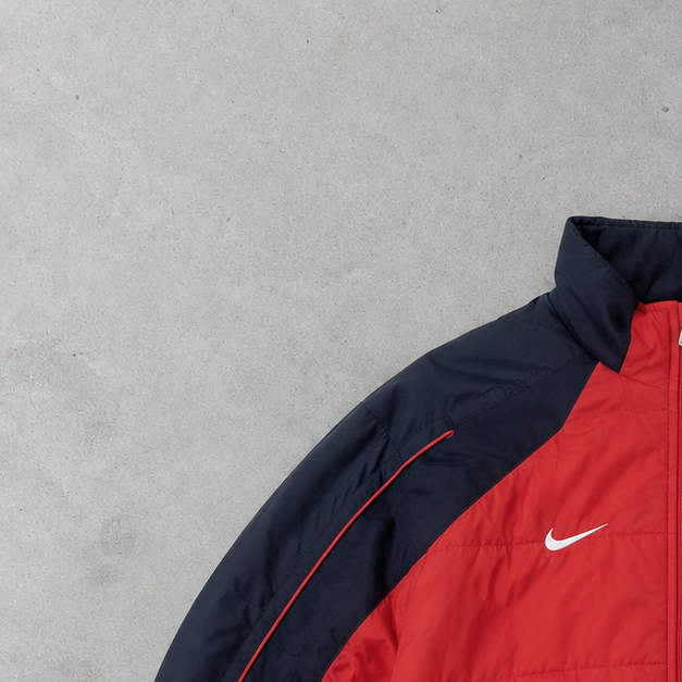 Doudoune PSG Nike bleu marine limitée (taille L)