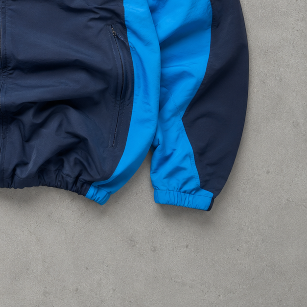 Vintage Nike Track Jacket Blue, Marineblau Rare (M)