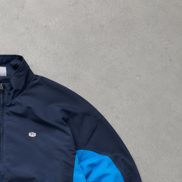 Vintage Nike Track Jacket Blue, Marineblau Rare (M)