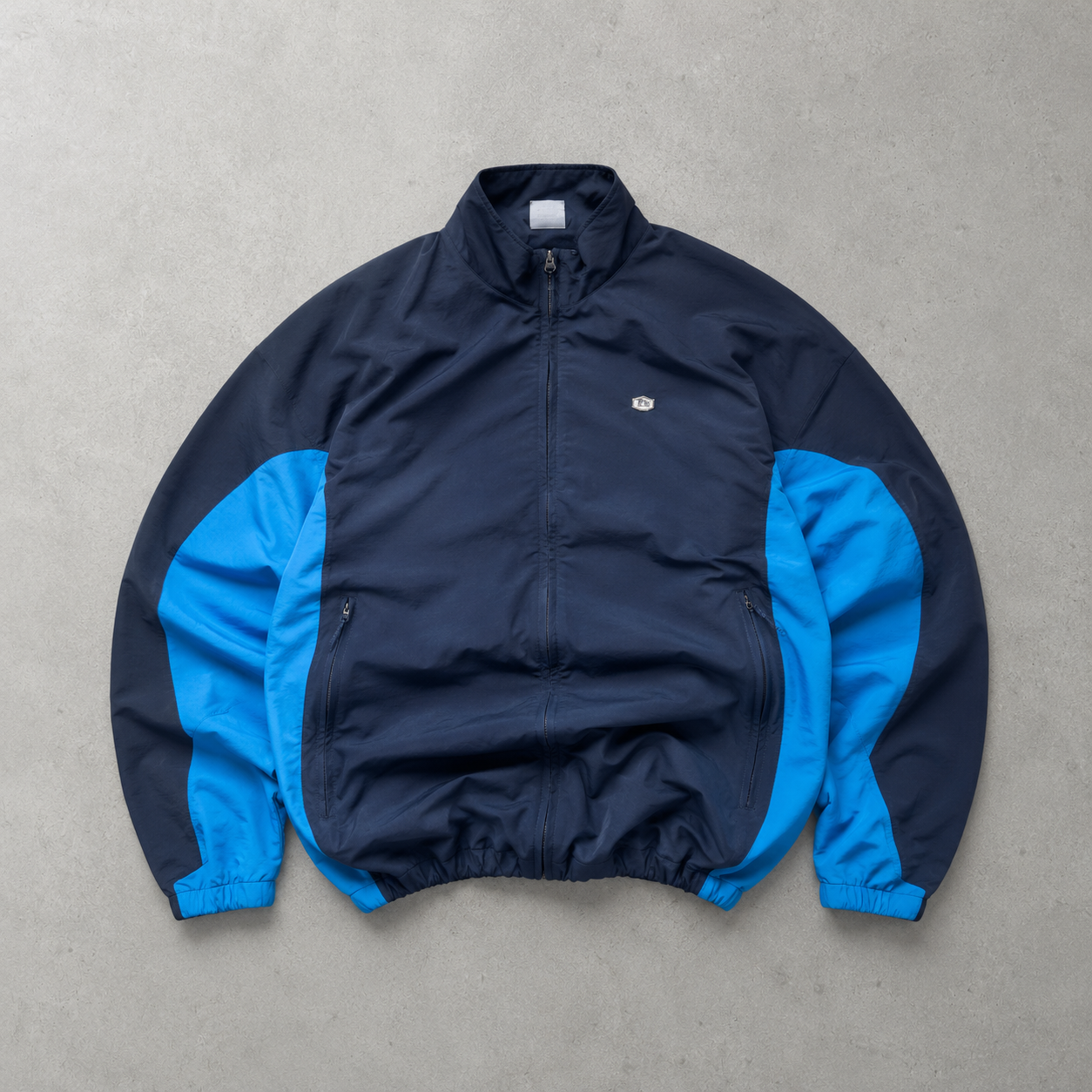 Vintage Nike Track Jacket Blue, Marineblau Rare (M)