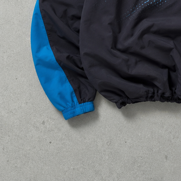 Vintage Nike Track Jacket Blue, Marineblau Rare (M)