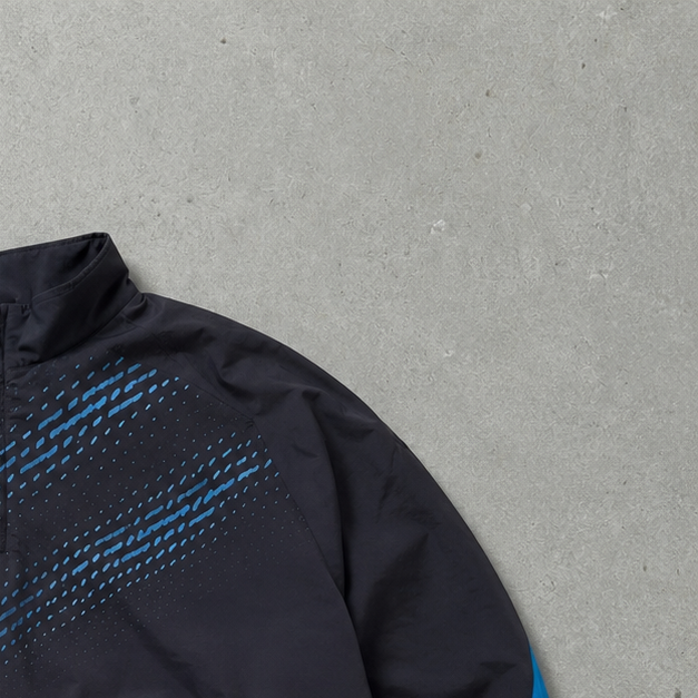 Vintage Nike Track Jacket Blue, Marineblau Rare (M)