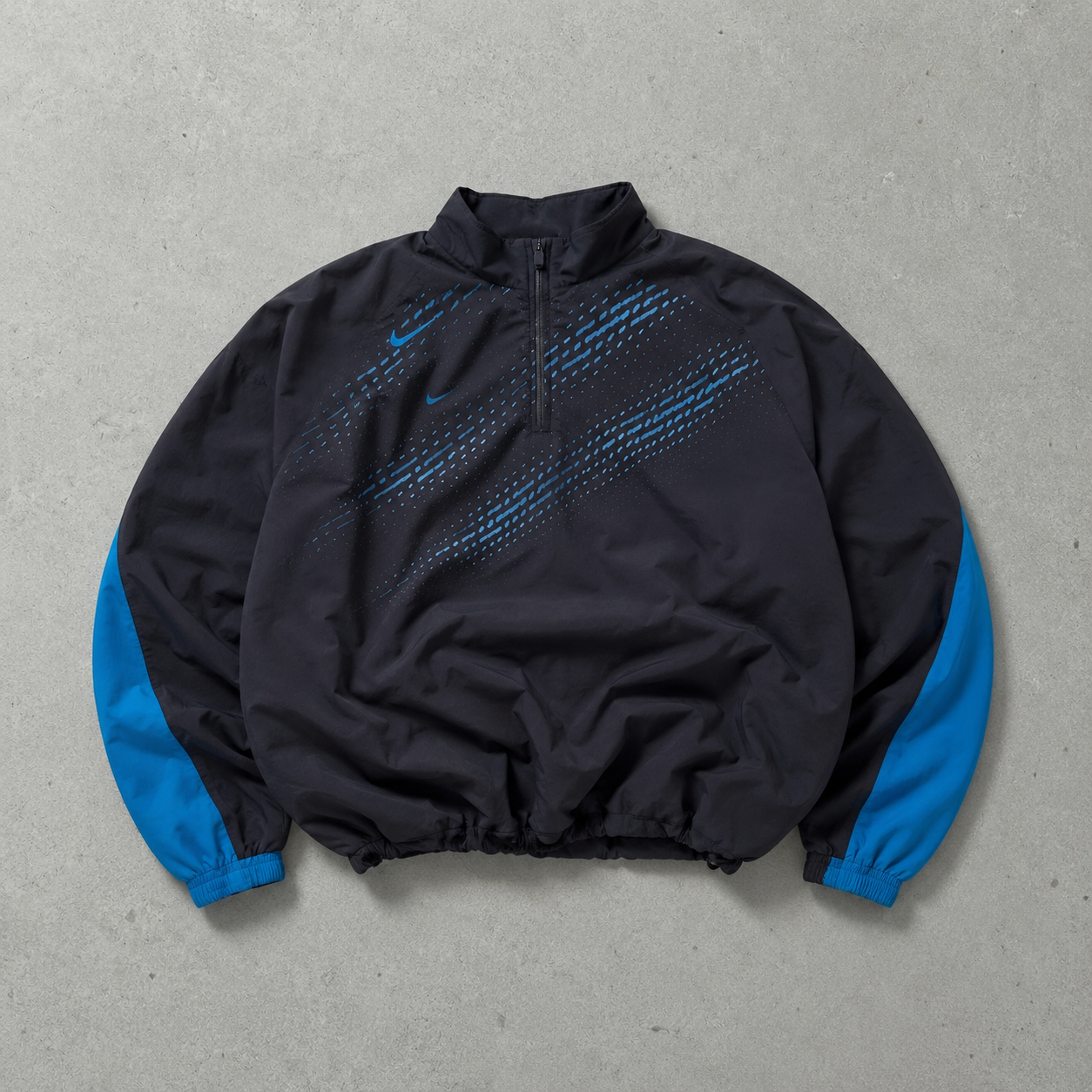 Vintage Nike Track Jacket Blue, Marineblau Rare (M)