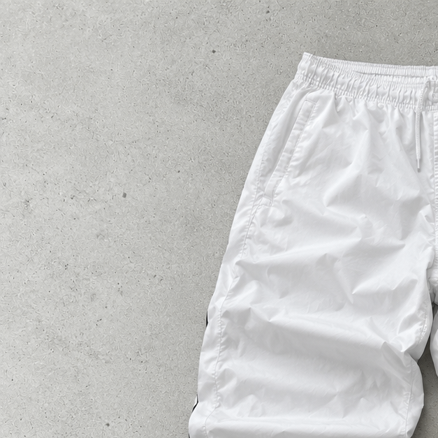 90s Adidas Track Pants Weiß Limited (M)