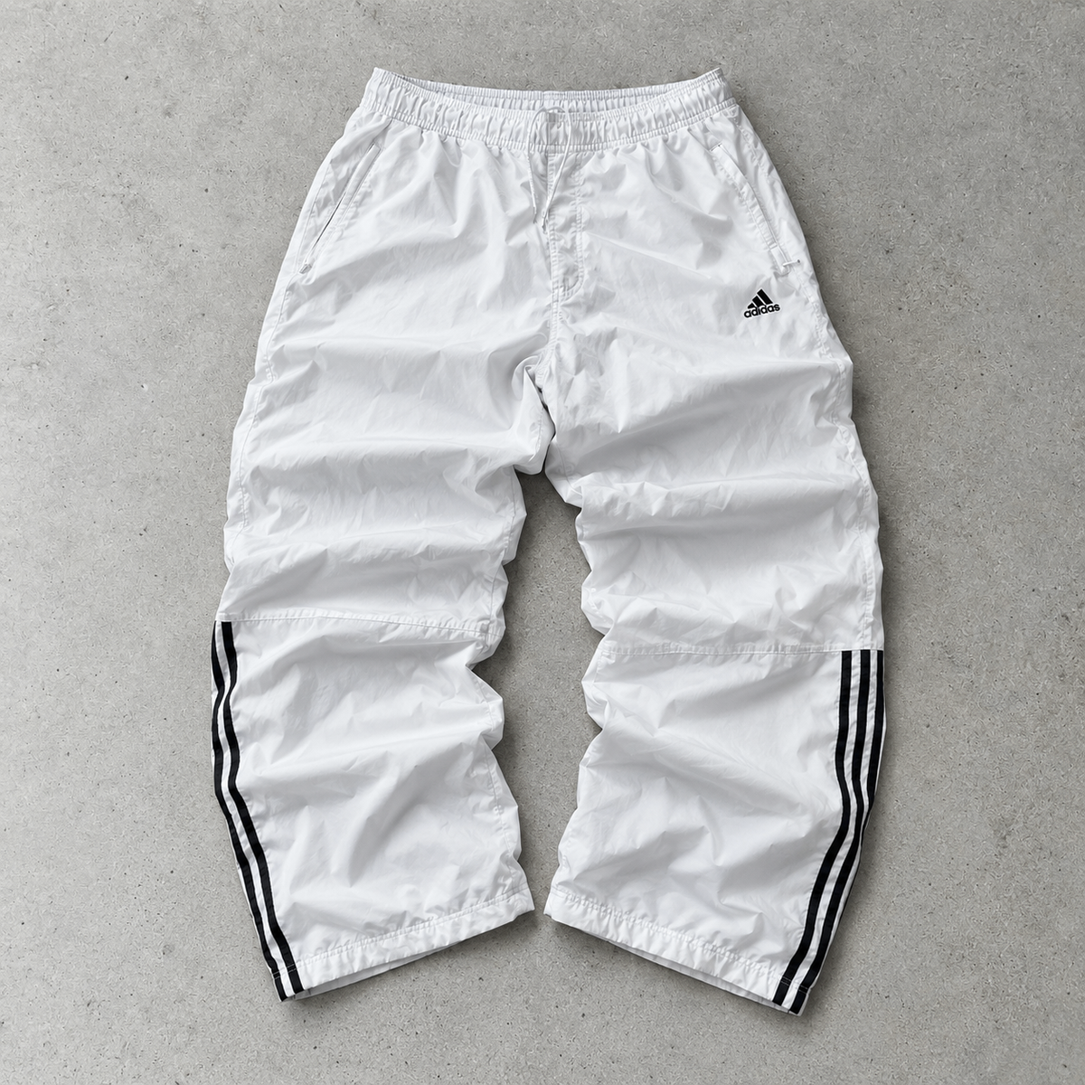 90s Adidas Track Pants Weiß Limited (M)