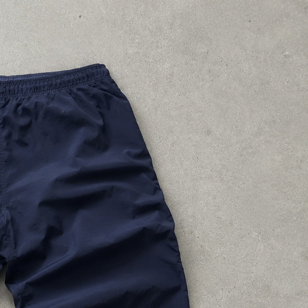 Y2K Nike Sweatpants Blue, Black Rare (M)