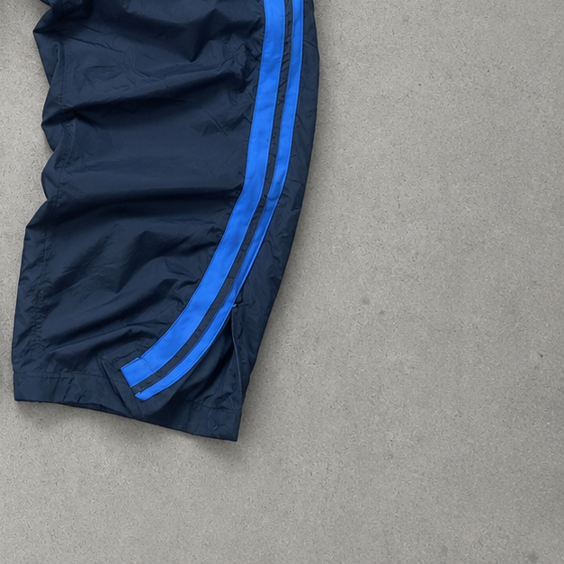 Y2K Nike Sweatpants Blue, Black Rare (M)