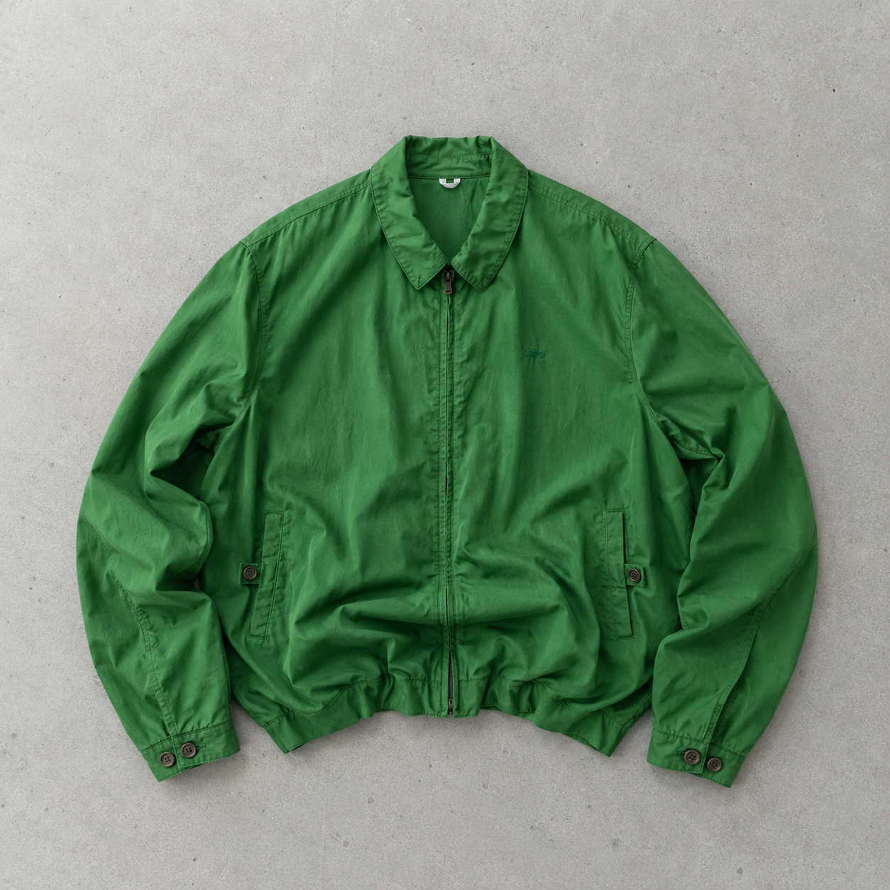 Lacoste Harrington Jacket Green / Dark Green Limited Stitched Logo (XXL)