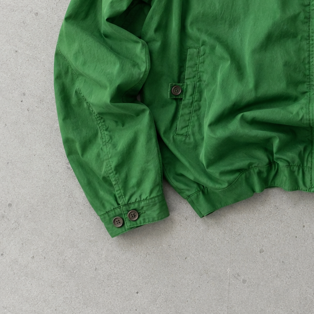 Lacoste Harrington Jacket Green / Dark Green Limited Stitched Logo (XXL)