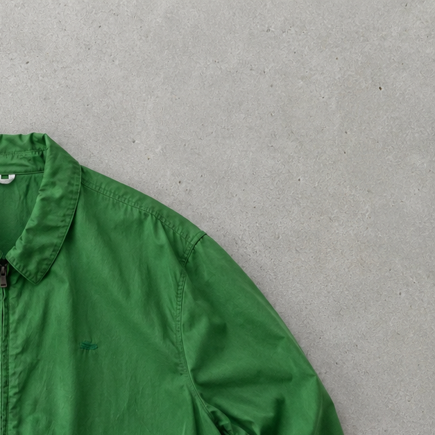 Lacoste Harrington Jacket Green / Dark Green Limited Stitched Logo (XXL)