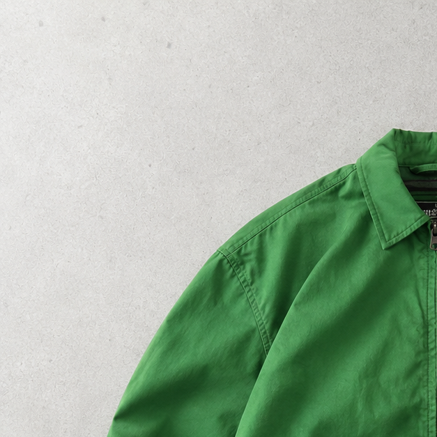 Lacoste Harrington Jacket Green / Dark Green Limited Stitched Logo (XXL)