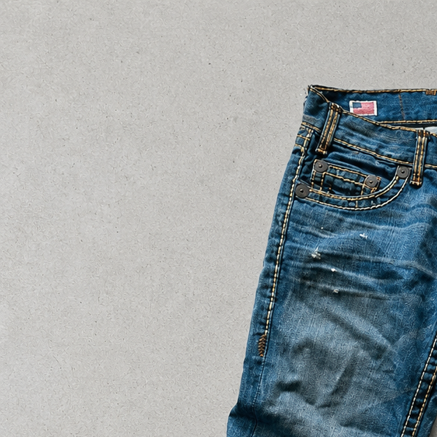 True Religion Pants Blue Rare (S)